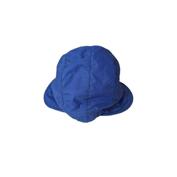 LL Bean‎ Goretex Ear Flap Ball Cap Medium Hat Polartec Fleece Lined USA Blue - Picture 2 of 8